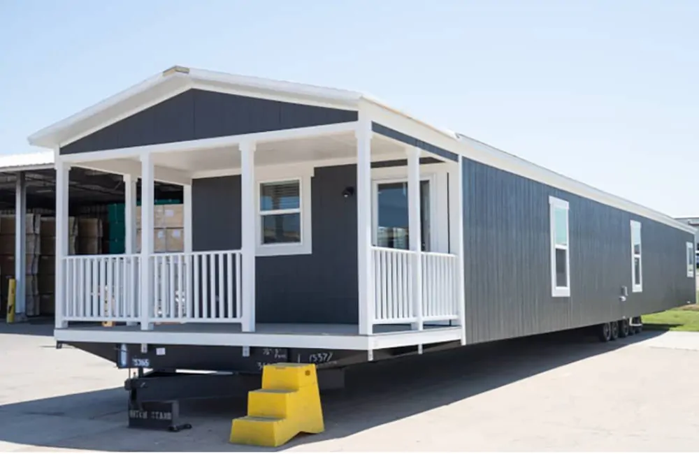 Tiny home interior contrasted with apartment-style living space